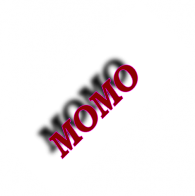 ecriture de momo avec rotatio(n 